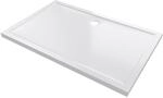 MARWELL Duschtasse Duschwanne 140 x 90 cm - Hochwertige Duschtasse aus