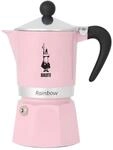 Bialetti Rainbow Kaffeemaschine, 3 Tassen, Rosa