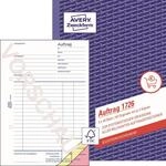 AVERY Zweckform 1726 Auftrag (A5, 3x40 Blatt, selbstdurchschreibend mit farbigen