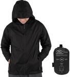 Highlander Waterproof Packaway Jacket &ndash; Leichter Regenmantel f&uuml;r M&auml;nner, Frauen
