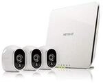 Arlo HD WLAN &Uuml;berwachungskamera, 3er Set, kabellos, Innen / Aussen, Bewegungsmelder,