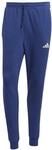 adidas Herren Essential Three Stripes French Terry Pants, Dark Blue/White, M