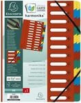 Exacompta 55245E Premium Ordnungsmappe Harmonika. Aus extra starkem Colorspan-Karton
