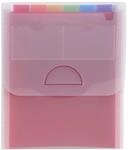 Exacompta 55798E Premium Kunststoff-F&auml;chermappe Crystal f&uuml;r DIN A4 hoch 6