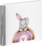 walther design Fotoalbum weiss 25 x 25 cm Spiralalbum Kidz SA-131