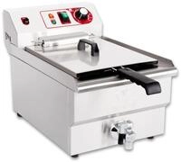 Beeketal 'BWF-131P' Profi Gastronomie Kaltzonen Fritteuse (13 Liter Volumen...