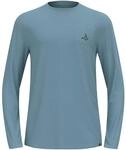 Odlo Langarm Wandershirt Herren Merino 200 I Funktionsshirt Wandern Atmungsaktiv