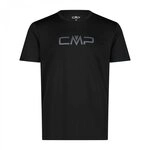 CMP Herren T-Shirt T-Shirt, Nero, 56, 39T7117P