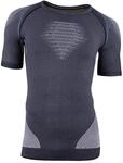 UYN Herren Shorts Evolutyon UW Sl.Melange Shirt, Anthracite Melange/Nude/Avio, L/XL,