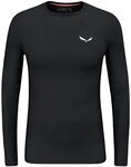 Salewa Herren Cristallo Warm Amr M L/S Tee. Longsleeve Tee, Black Out, L EU