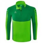Erima Unisex Kinder Six Wings Trainings Top (1262204), Green/smaragd, 164