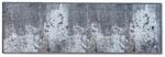 Astra Flauschige Sauberlaufmatte weich - Pure & Soft - Beton hellblau 50x150 cm -