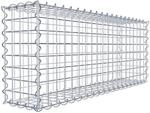 GABIONA | Gabione 100 x 40 x 20 cm | Gabionenkorb mit Maschenweite 5x5 cm |...