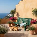PROREGAL Gartenbank Jamaika | 3-Sitzer | Gr&uuml;n | HxBxT 80x150x64cm |...