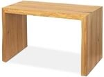holz4home&reg; Massivholzbank S I Sitzbank aus Eiche mit Baumkante ohne Lehne I...