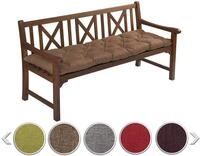 sunnypillow Bankauflage Outdoor - Bankkissen f&uuml;r Bank 110 x 50 cm - Sitzkissen f&uuml;r