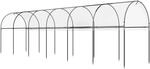 Outsunny Gartengew&auml;chshaus Tomatengew&auml;chshaus 6 x 1,23 x 1,71 m 7 Stahlb&uuml;gel -