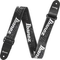 IBANEZ Design Gurt -"Ibanez Logo" (GSD50-P6), Schwarz