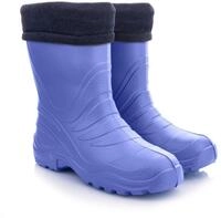 LEMIGO Unisex Kinder EVA Gummistiefel Gef&uuml;ttert Leichte Warme Regenstiefel Jungen