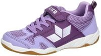 Lico Unisex Kinder Sport Vs Hallenturnschuhe, Lila Weisss, 37 EU