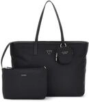 GUESS Eco Gemma Large Tech Tote Bag Black