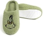 United Labels Grinch Hausschuhe Pl&uuml;sch f&uuml;r Damen, Gr&uuml;n, 39/40, Fleece Pantoffeln