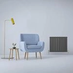 Paneelheizk&ouml;rper Flachheizk&ouml;rper Design Heizk&ouml;rper Heizung 60cm x 70cm Anthrazit