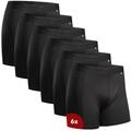 DANISH ENDURANCE 6er Pack Sport Boxershorts Herren, Regul&auml;r oder Lang 