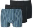 Schiesser Herren 3 Pack Unterw&auml;sche Shorts mit weichem Bund Bio Baumwolle Multipack