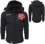 Geographical Norway Herren Softshell Jacke Funktions Outdoor, Schwarz - L
