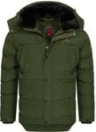 H&ouml;henhorn 24 Adamelo Herren Winter Jacke Gr&uuml;n Gr. M