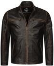 Rock Creek Herren Lederjacke Biker Jacke Echtleder Wildlederjacke Leder Jacken