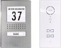 m-e modern-Electronics ADV 111 WW 41137 Tuersprechanlage Kabelgebunden...