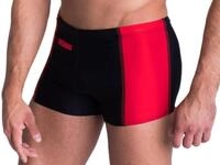 Aquarti Herren Badehose mit Rei&szlig;verschlusstasche Badeshorts