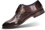 bugatti Herren-311-A5T09-1000-6100-Schn&uuml;rer,Dark Brown,45