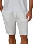 riverso Leinen Shorts Herren Sommer Regular Fit RIVOliver Kurze Hosen Bermuda