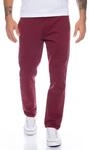 Rock Creek Herren Designer Chino Hose Regular Slim Chinohose RC-390 Bordo W36 L32