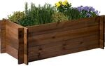 dobar&reg; Hochbeet Massivholz Stecksystem Gr. L stapelbar - Pflanzkasten inkl.