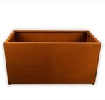 K&ouml;hko&reg; Designer Hochbeet Rahmen (Ohne Boden) aus Cortenstahl als Bausatz TROG