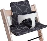 Hoppediz Hochstuhl Sitzkissen Set, passend für Stokke Tripp Trapp, 2-teilig, 100% Hoppediz Hochstuhl Sitzkissen Set, passend für Stokke Tripp Trapp, 2-teilig, 100%