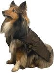 Fashion Dog Hunde-Regenmantel mit Fleecefutter - Braun - 33 cm