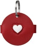 HUNTER Anh&auml;nger Hundemarken-Etui Love Farbe rot, Gr&ouml;&szlig;e S