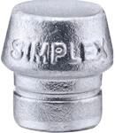 Simplex - Einsatz, Weichmetall, silber | D=30 mm | 3209.030