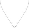 CHRIST Damen-Kette 925er Silber, recycelt Zirkonia One Size 89076021