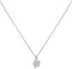 CHRIST Damen-Kette 925er Silber, recycelt Zirkonia One Size 89086531