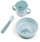 Done by Deer Foodie first meal Geschirr-Set Elphee Blau - Praktische kindergeschirr -