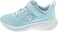 Skechers Wave 92 303557L/LTBL M&auml;dchen Klettverschluss/Slipper Halbschuh, Gr&ouml;&szlig;e 34