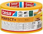 tesa Malerband Perfect+ - Malerkrepp aus d&uuml;nnem Washi-Papier zum pr&auml;zisen Abkleben