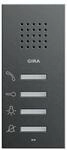 Gira 125028 Wohnungsstation AP System 55 anthrazit