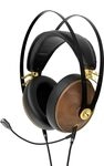 MEZE AUDIO 99 Classics Walnut Gold & Boom Mic Headset, Kabelgebundene MEZE AUDIO 99 Classics Walnut Gold & Boom Mic Headset, Kabelgebundene
